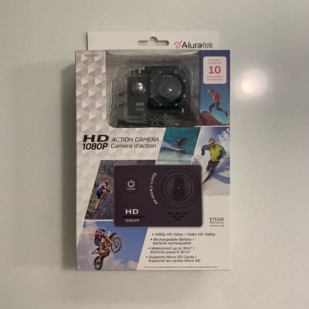 Alura-tek HD action camera 1080p